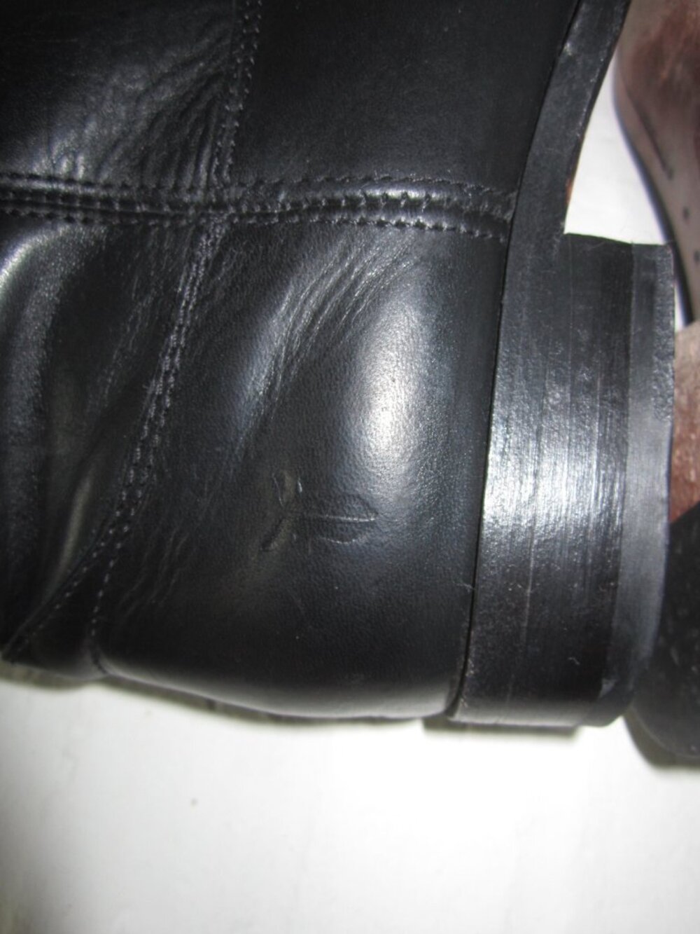 FRYE MELISSA Button Tall Boots Black Leather Women’s 6 1/2 M - Picture 10 of 16